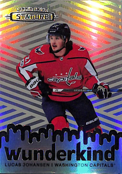 2022-23 Upper Deck Wunderkind Grey Washington Capitals Lucas Johansen W-43