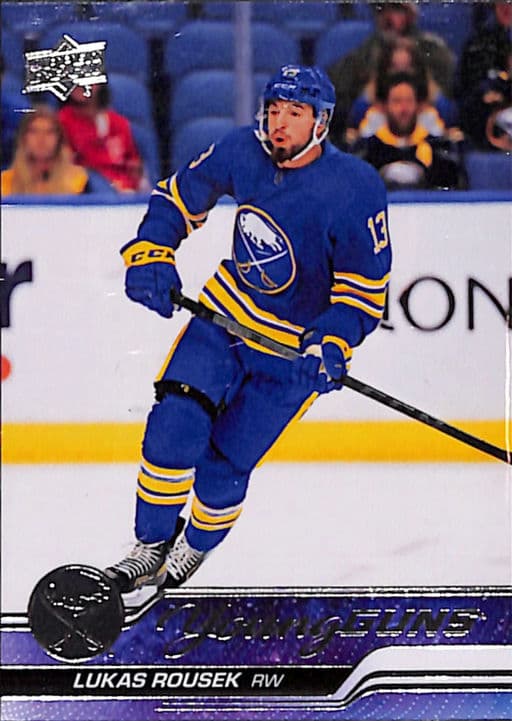 Lukas Rousek 2023-24 Upper Deck Series 1 Young Guns #233 Buffalo Sabres