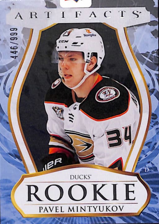 Pavel Mintyukov 23-24 Upper Deck Artifacts Stars ROOKIE #233 Anaheim Ducks /999