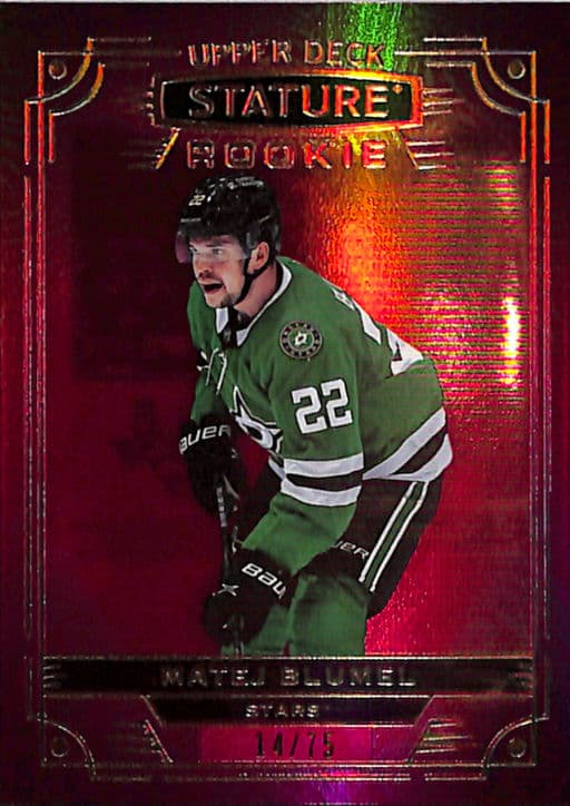 2022-23 Upper Deck Stature Dallas Stars Matej Blümel Rookie #113 /75