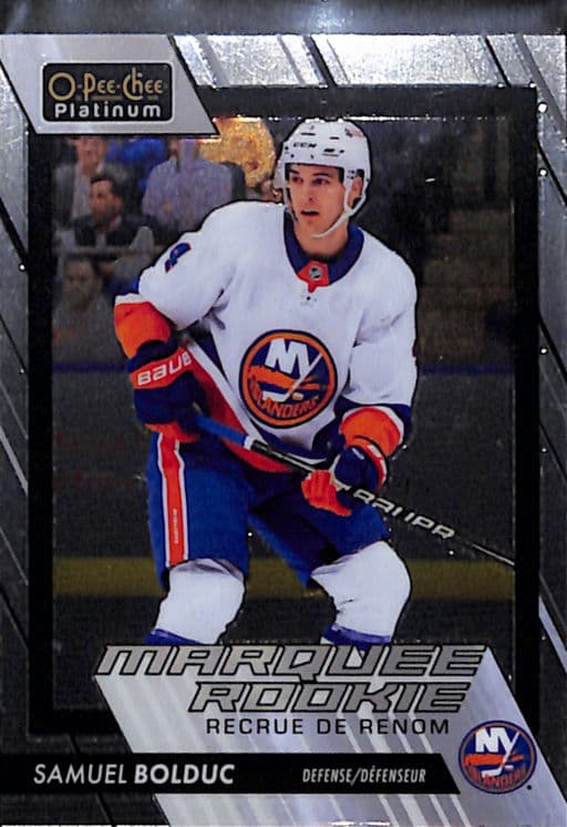 Samuel Bolduc 2023-24 O-Pee-Chee Platinum Marquee Rookie #291 NY Islanders