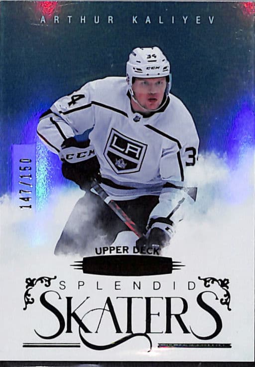 2022-23 Upper Deck Splendid Skaters Los Angeles Kings Arthur Kaliyev SS-17 /150