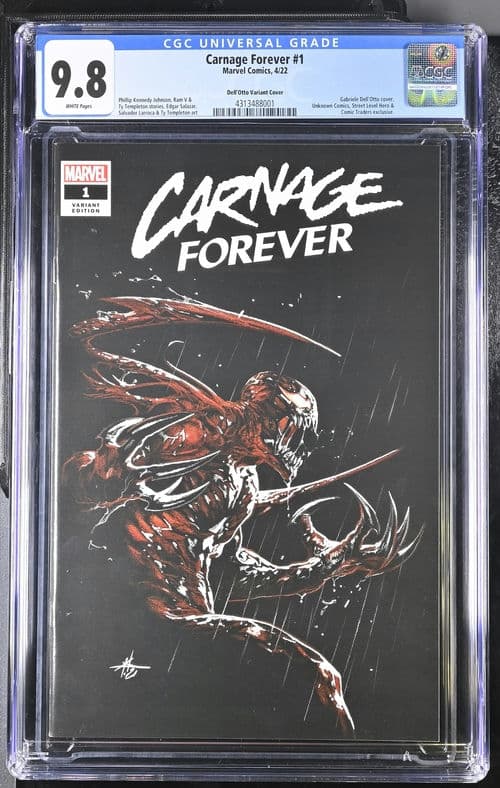 Carnage Forever #1 Dell'Otto Variant Cover 9.8