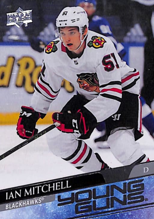Ian Mitchell 2020-21 Upper Deck Young Guns #458 Chicago Blackhawks