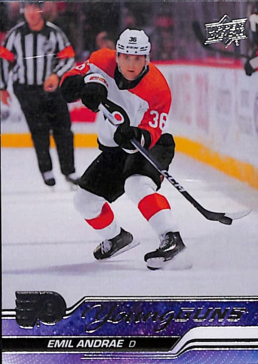 Emil Andrae 2023-24 Upper Deck Young Guns #466 Philadelphia Flyers