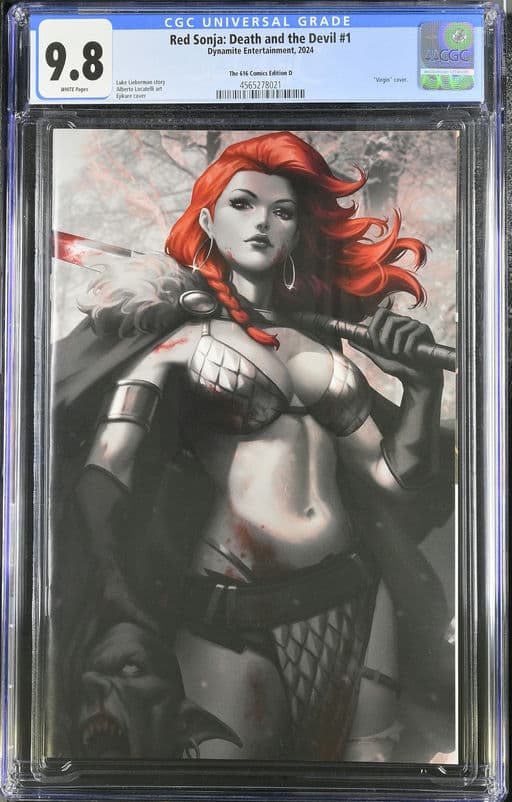 Red Sonja: Death and the Devil 1 2024 Dynamite Entertainment The 616 Comics Edition D