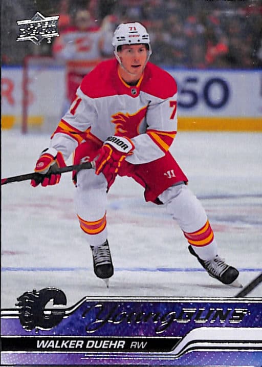 Walker Duehr 2023-24 Upper Deck Young Guns #475 Calgary Flames