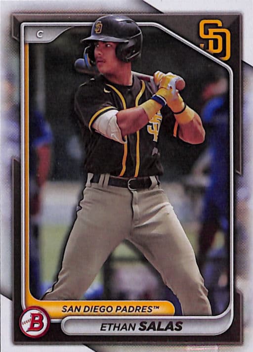 2024 Bowman Ethan Salas BP-102 San Diego Padres