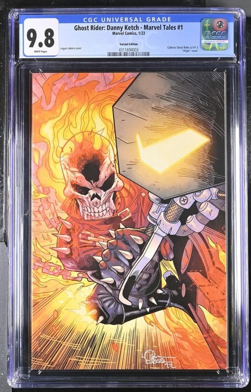 Ghost Rider: Danny Ketch - Marvel Tales #1 Variant Edition 9.8