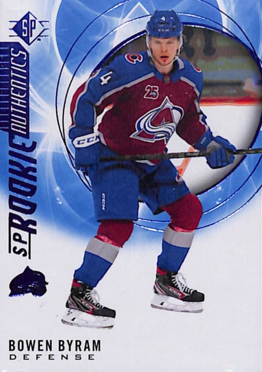 Bowen Byram 2020-21 Upper Deck Rookie Authentics #140 Colorado Avalanche