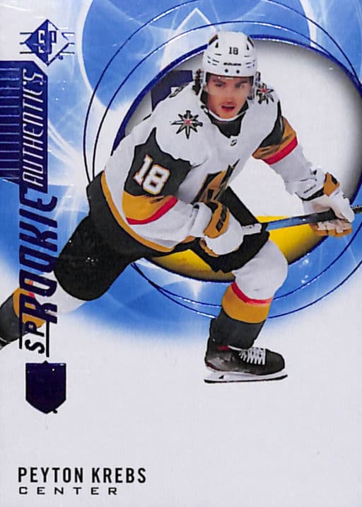 Peyton Krebs 2020-21 Upper Deck Rookie Authentics #106 Golden Knights