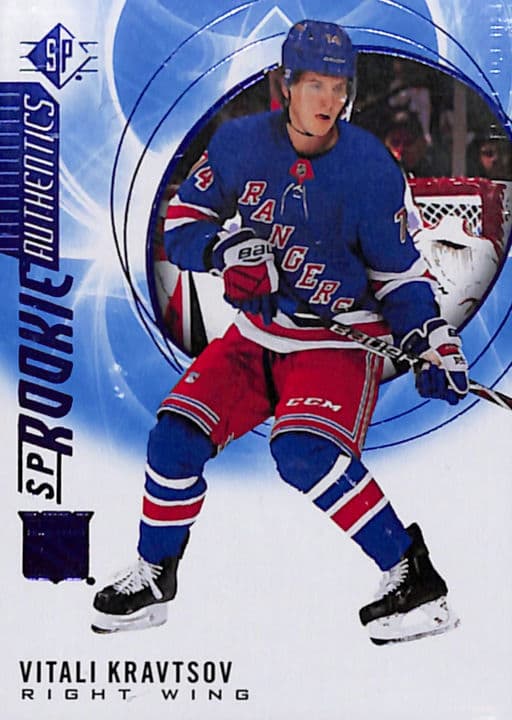 Vitali Kravtsov 2020-21 Upper Deck Rookie Authentics #137 NY Rangers