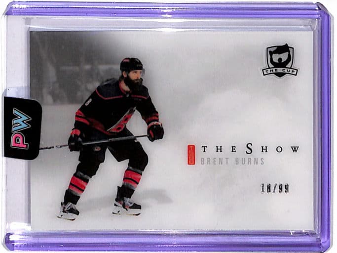 Brent Burns 2023-24 Upper Deck The Cup Raw RC #123 Hockey Card Sharks