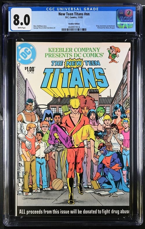 New Teen Titans #nn Keebler Edition CGC 8.0