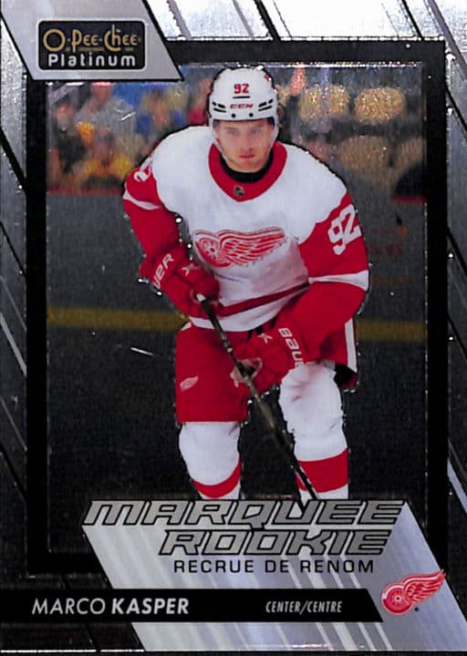 Marco Kasper 2023-24 O-Pee-Chee Platinum Marquee Rookie #250 Detroit Red Wings