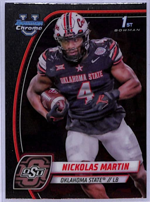2024 Bowman University Chrome Nickolas Martin #199
