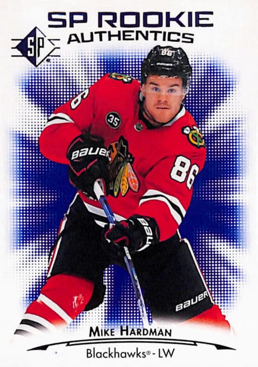 Mike Hardman 2021-22 SP Rookie Authentics #138 Chicago Blackhawks