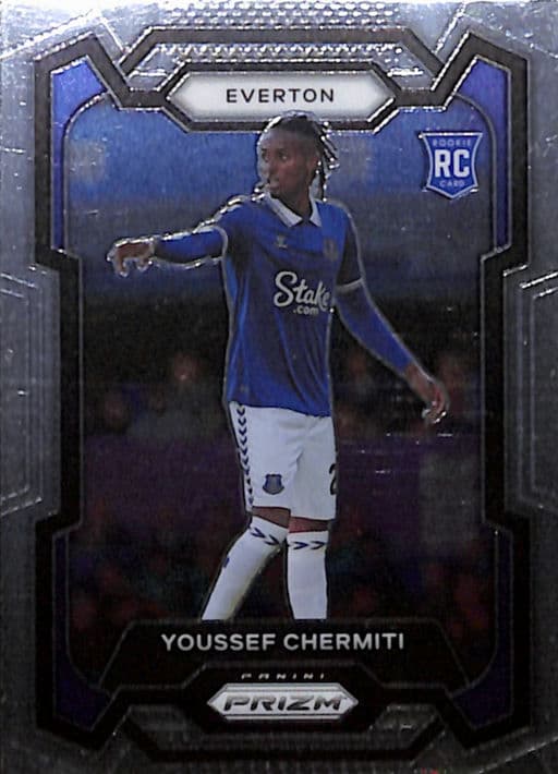 Youssef Chermiti 2023-24 Panini Prizm #259 ROOKIE Everton