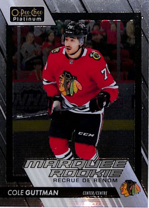 Cole Guttman 2023-24 O-Pee-Chee Platinum Marquee Rookie #227 Chicago Blackhawks