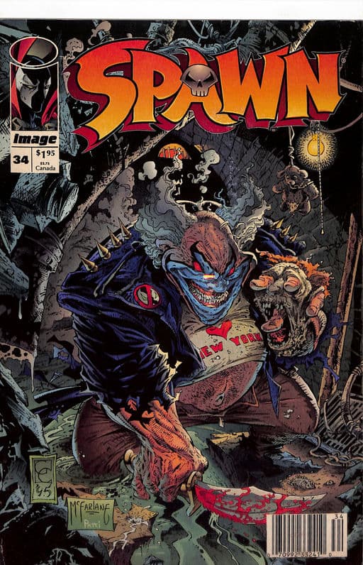 VF Spawn #34 Greg Capullo & Todd McFarlane 1995 Trade Dress Variant