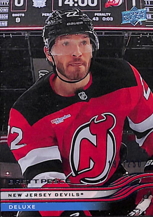 Brett Pesce 2025-26 Upper Deck Series 1 Deluxe #105 New Jersey Devils /250