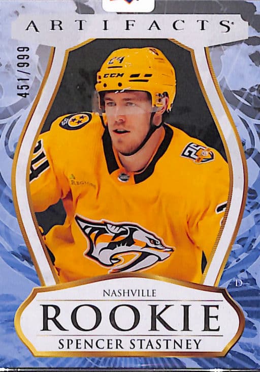 Spencer Stastney 2023-24 Upper Deck Artifacts Stars ROOKIE #246 Predators /999
