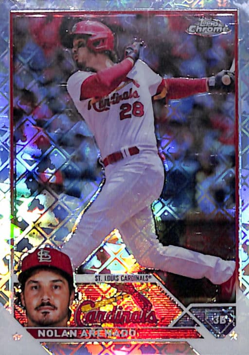 Nolan Arenado 2023 Topps Chrome #115 Logofractor St. Louis Cardinals