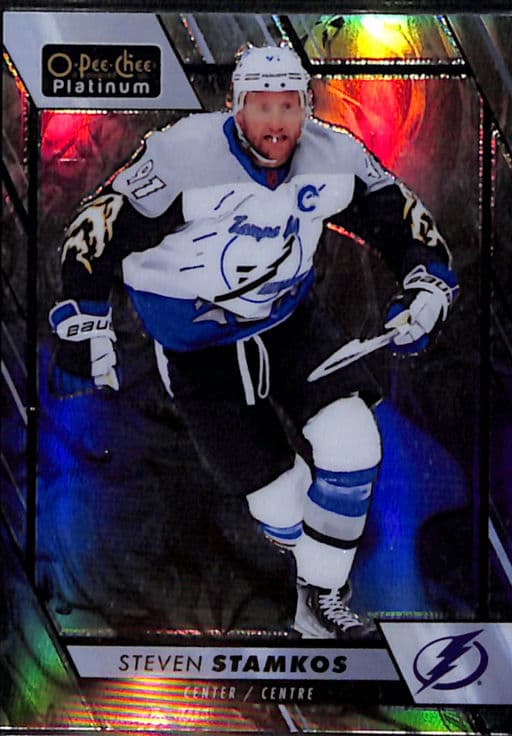 2023-24 O-Pee-Chee Platinum Liquid Metal Tampa Lightning Steven Stamkos #76 /399