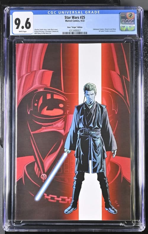 Star Wars #25 Ross Virgin Edition CGC 9.6