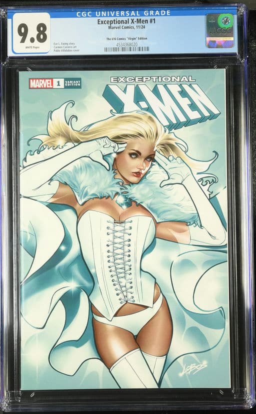 Exceptional X-Men #1 The 616 Comics Virgin Variant CGC 9.8 2024 Key Issue