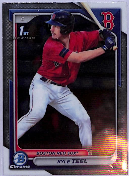 2024 Bowman Chrome 1st Kyle Teel BCP-48 Boston Red Sox