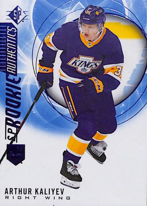 Arthur Kaliyev 2020-21 Upper Deck Rookie Authentics #104 LA Kings