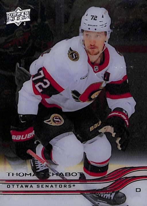 Thomas Chabot 2025-26 Upper Deck Clear Cut #119 Ottawa Senators