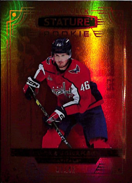 2022-23 Upper Deck Stature Orange Washington Capitals Lucas Johansen RC #170 /45