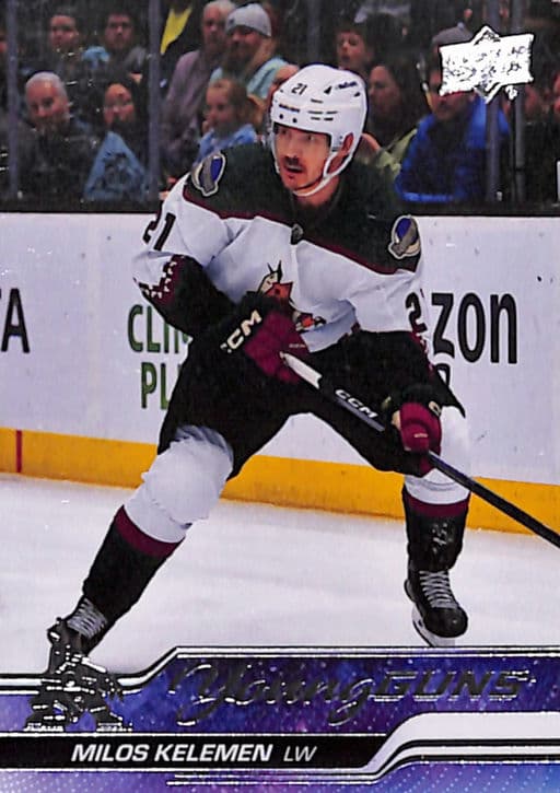 Milos Kelemen 2023-24 Upper Deck Series 1 Young Guns #211 Arizona Coyotes