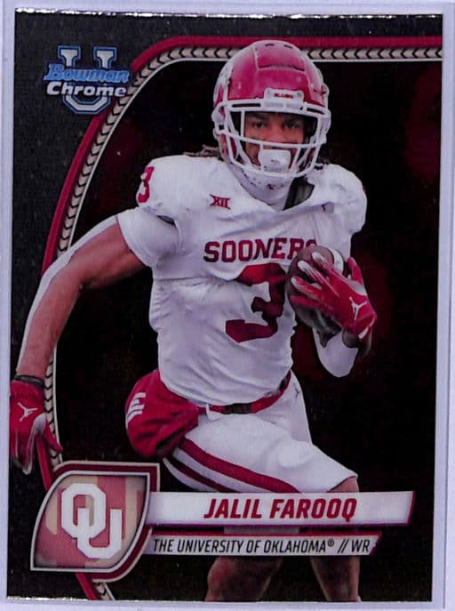 2024 Bowman University Chrome Jalil Farooq #200