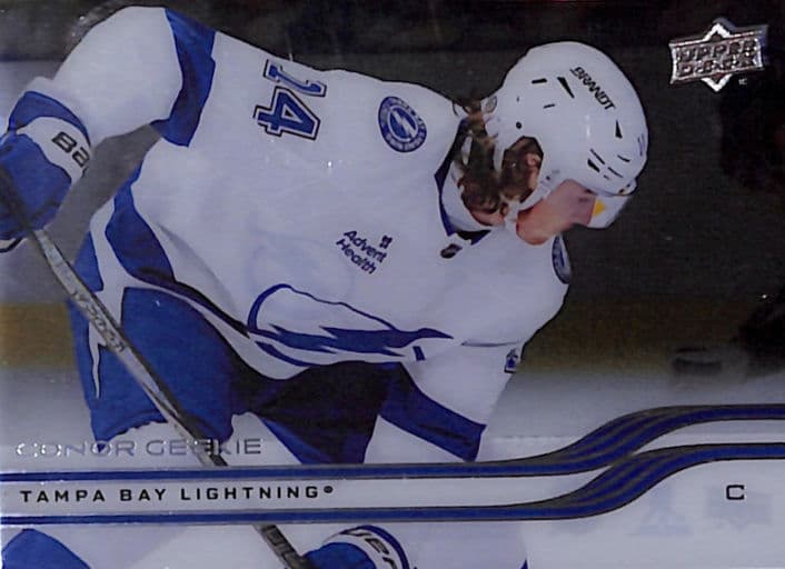 Conor Geekie 2025-26 Upper Deck Clear Cut #155 Tampa Bay Lightning