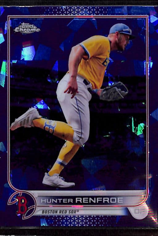 Hunter Renfroe 2022 Topps Chrome Sapphire #174 Boston Red Sox