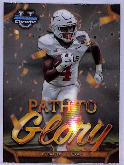 2024 Bowman University Chrome Path To Glory CJ Baxter PG-14