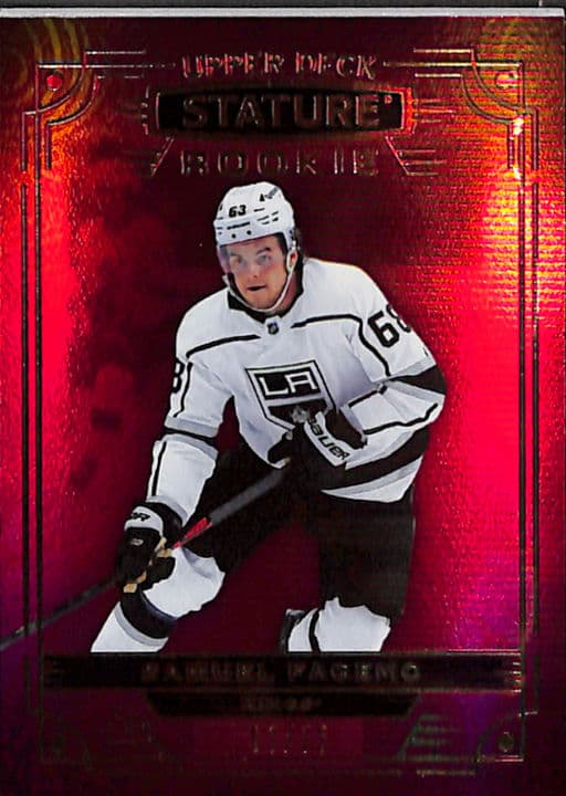 2022-23 Upper Deck Stature Los Angeles Kings Samuel Fagemo #145 /75