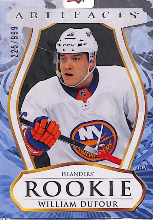 William Dufour 2023-24 Upper Deck Artifacts Stars ROOKIE #219 NY Islanders /999