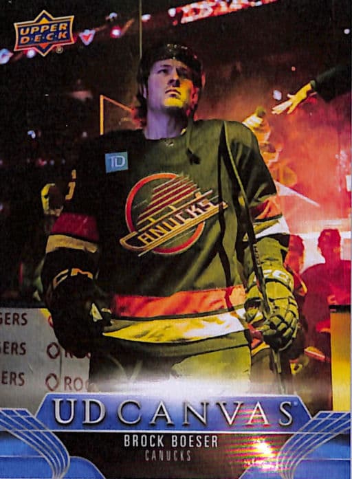 2023-24 Upper Deck UD Canvas Vancouver Canucks Brock Boeser C303