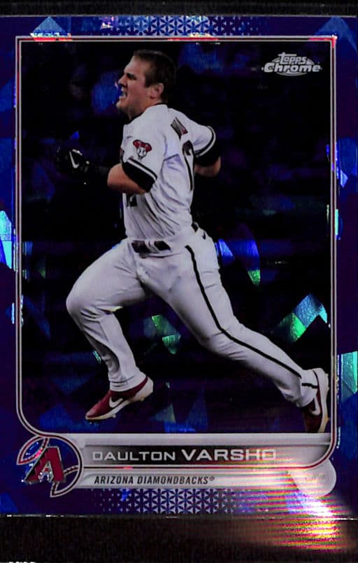Daulton Varsho 2022 Topps Chrome Sapphire #394 Arizona Diamondbacks