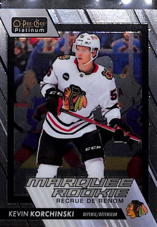 Kevin Korchinski 2023-24 O-Pee-Chee Platinum Marquee Rookie #252 Blackhawks