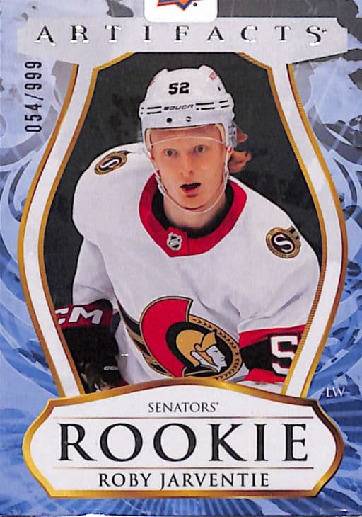 Roby Jarventie 23-24 Upper Deck Artifacts Stars ROOKIE #221 Ottawa Senators /999