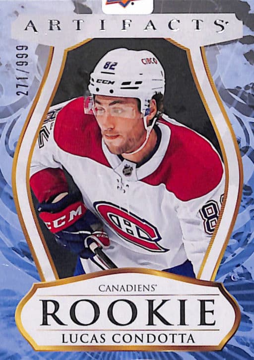 Lucas Condotta 2023-24 Upper Deck Artifacts Stars ROOKIE #216 Canadiens /999