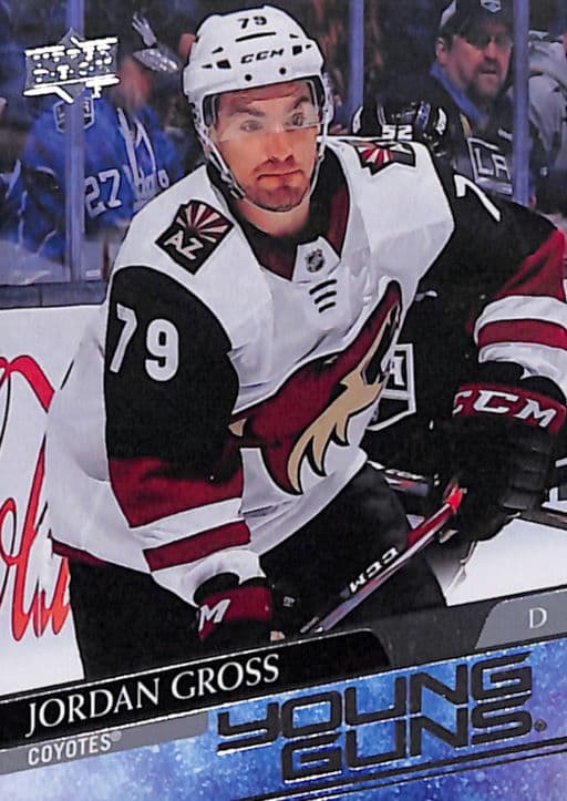 Jordan Gross 2020-21 Upper Deck Young Guns #466 Arizona Coyotes