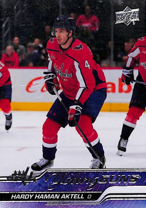 Hardy Haman Aktell 2023-24 Upper Deck Young Guns #473 Washington Capitals