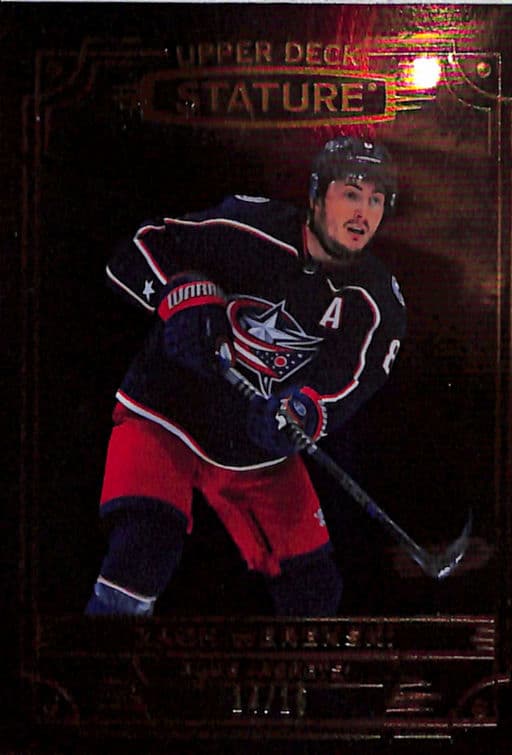 2022-23 Upper Deck Stature Black Columbus Blue Jackets Zach Werenski #27 /15