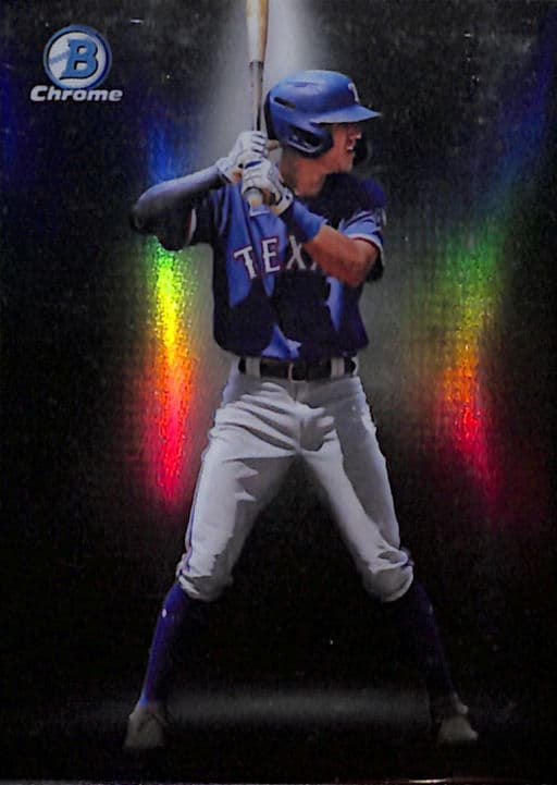 Anthony Gutierrez 2023 Bowman Chrome Spotlight BS-19 Refractor Texas Rangers